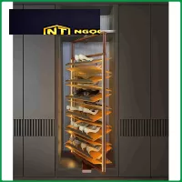 KỆ ĐỰNG GIẦY DÉP KẾT HỢP LED CAO CẤP TẠI Phước An